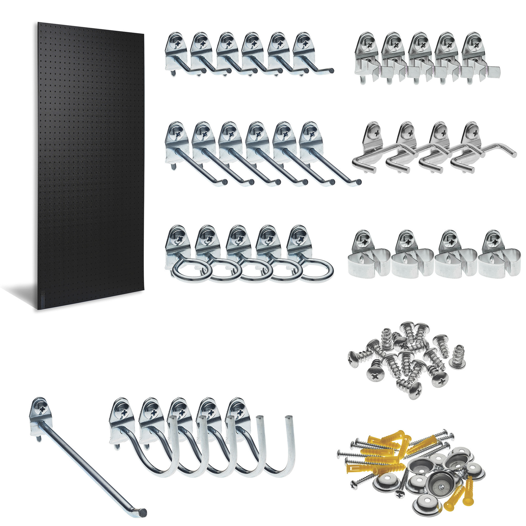 Triton Products DuraBoard Kit, 36 Hooks, Model# DB-36BKH-KIT